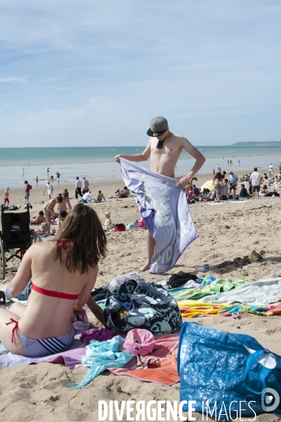Illustrations enfants à la plage