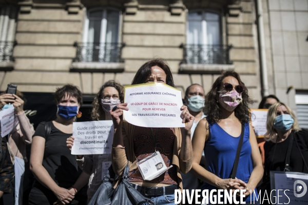 Manifestation contre la réforme d assurance chômage