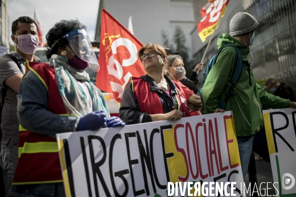 Manifestation contre la réforme d assurance chômage