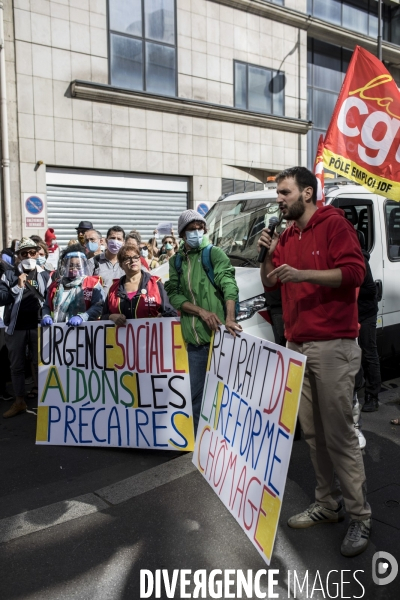 Manifestation contre la réforme d assurance chômage