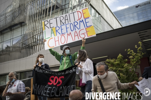 Manifestation contre la réforme d assurance chômage