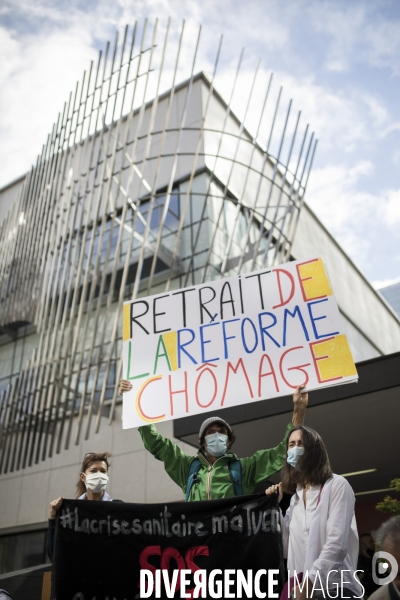 Manifestation contre la réforme d assurance chômage