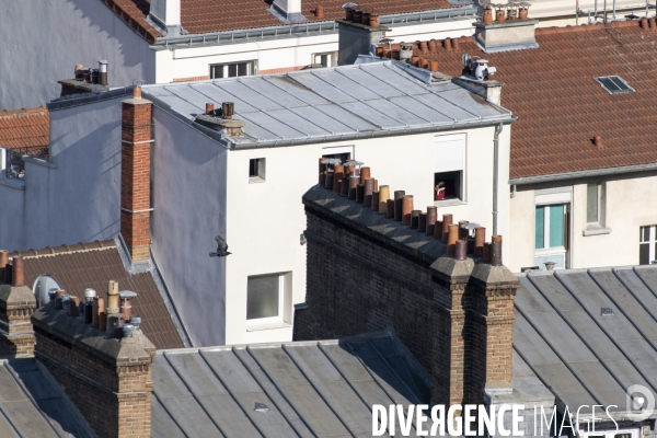 Fenêtres sur tour -  Tentatives d épuisement d une vue parisienne.