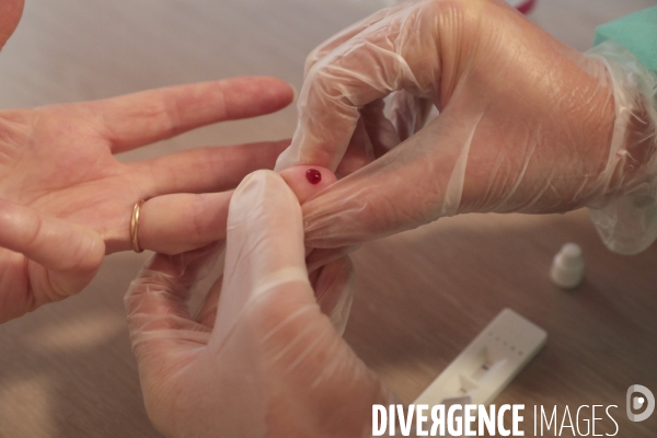 Campagne de depistage covid-19 avec tests serologiques