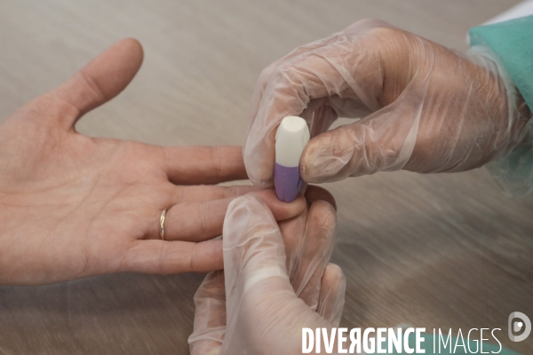 Campagne de depistage covid-19 avec tests serologiques