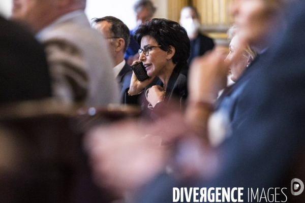 Election d Anne Hidalgo à la mairie de Paris.