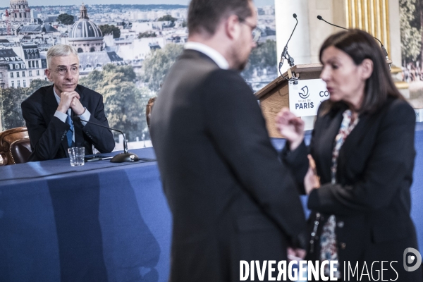 Election d Anne Hidalgo à la mairie de Paris.