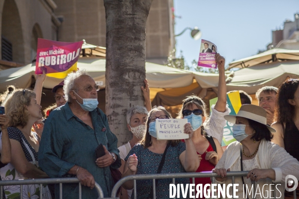 Michèle Rubirola est élue maire de Marseille