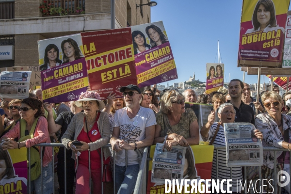 Michèle Rubirola est élue maire de Marseille