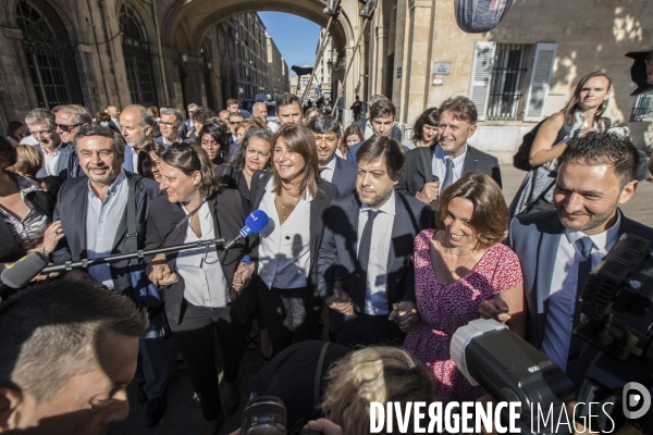 Michèle Rubirola est élue maire de Marseille