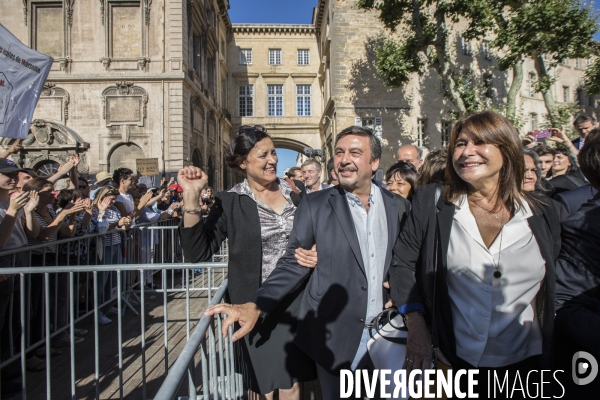 Michèle Rubirola est élue maire de Marseille