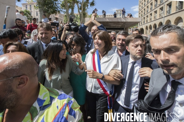 Michèle Rubirola est élue maire de Marseille