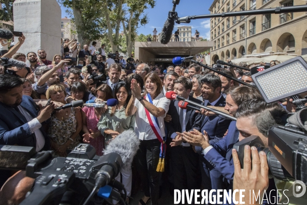 Michèle Rubirola est élue maire de Marseille