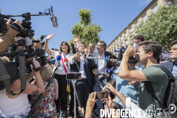 Michèle Rubirola est élue maire de Marseille