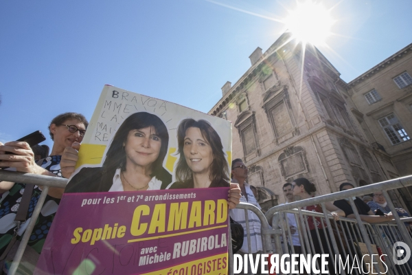 Michèle Rubirola est élue maire de Marseille