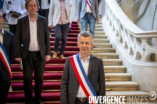 Emmanuel Denis (EELV), maire de Tours