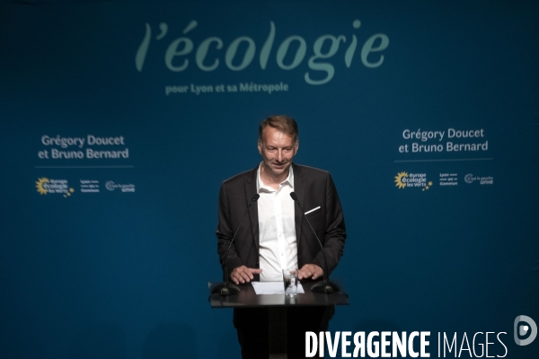 Elections Municipales à Lyon : Victoire de Grégory Doucet, EELV.