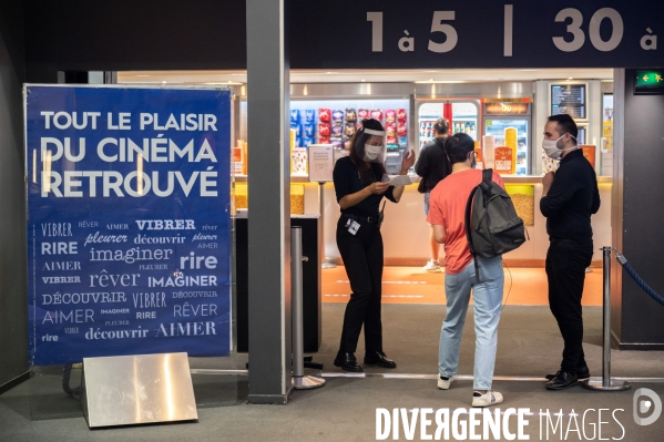 Cinéma UGC cité ciné Les Halles. Réouverture.
