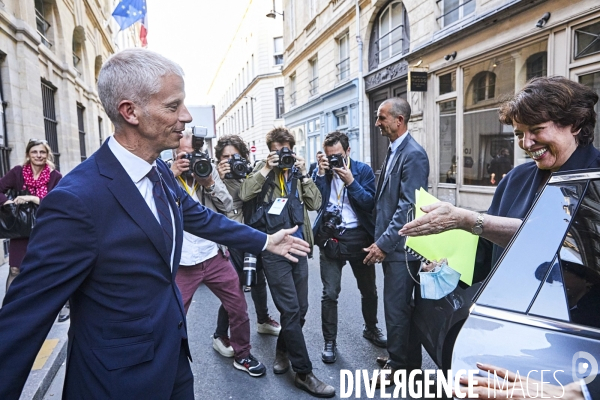 Passation de pouvoir Bachelot et Riester Ministere Culture