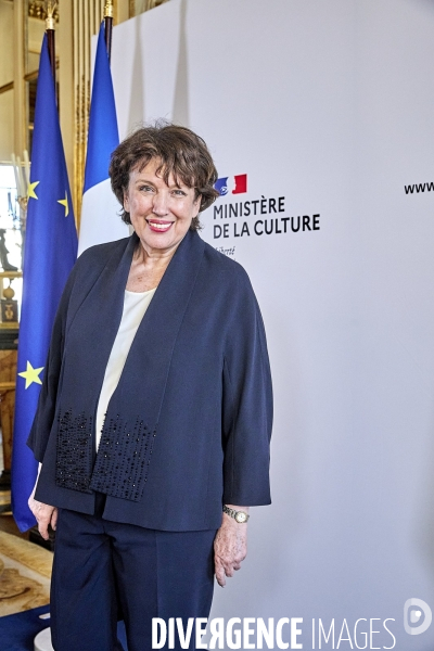 Passation de pouvoir Bachelot et Riester Ministere Culture