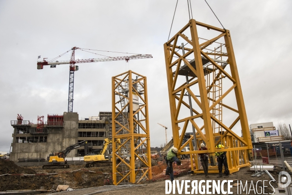 Montage d une grue
