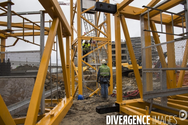 Montage d une grue