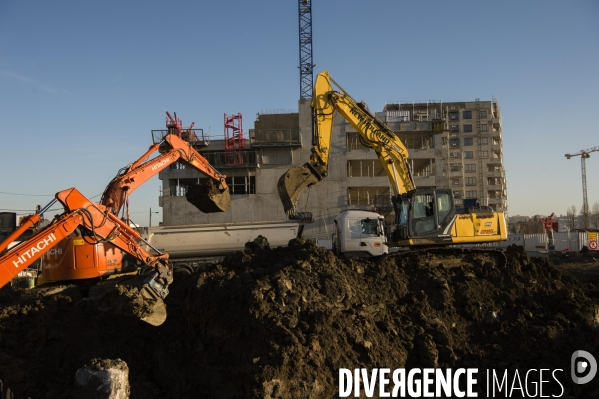 Montage d une grue
