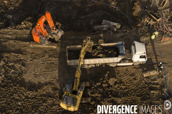 Montage d une grue