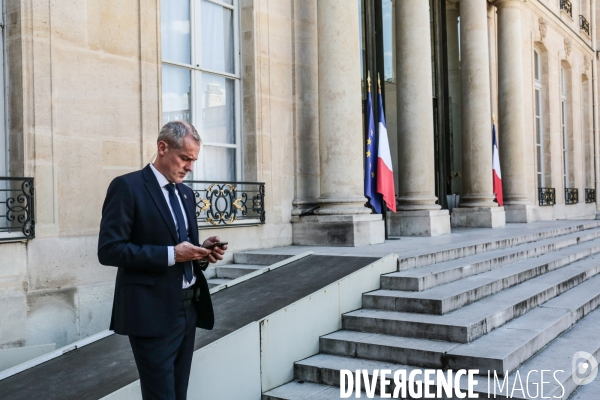 1er conseil des ministres du gouvernement castex