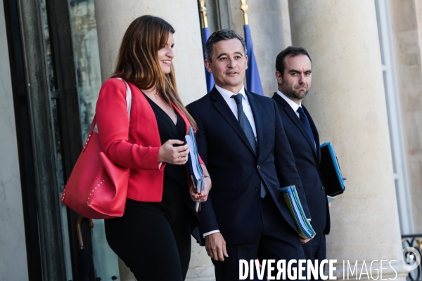 1er conseil des ministres du gouvernement castex