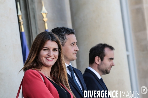 1er conseil des ministres du gouvernement castex