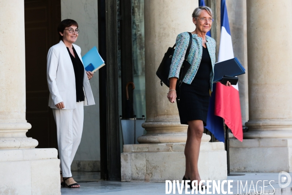 1er conseil des ministres du gouvernement castex