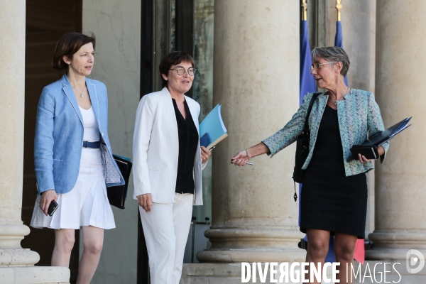 1er conseil des ministres du gouvernement castex