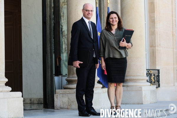 1er conseil des ministres du gouvernement castex