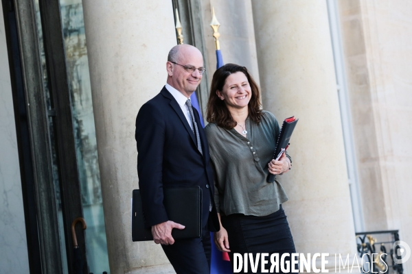 1er conseil des ministres du gouvernement castex