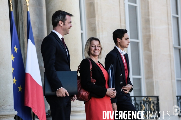 1er conseil des ministres du gouvernement castex