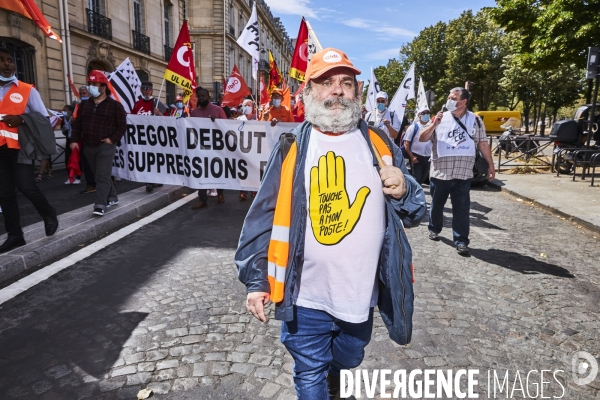 Manifestation des salariés de Nokia à Paris contre l annonce des suppressions d emplois