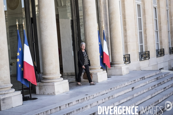 Premier conseil des ministres du gouvernement Castex