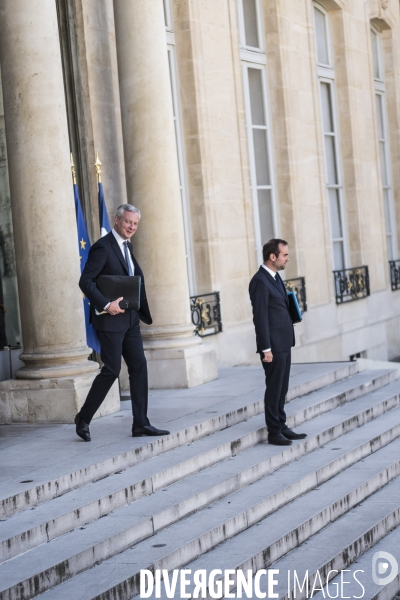 Premier conseil des ministres du gouvernement Castex