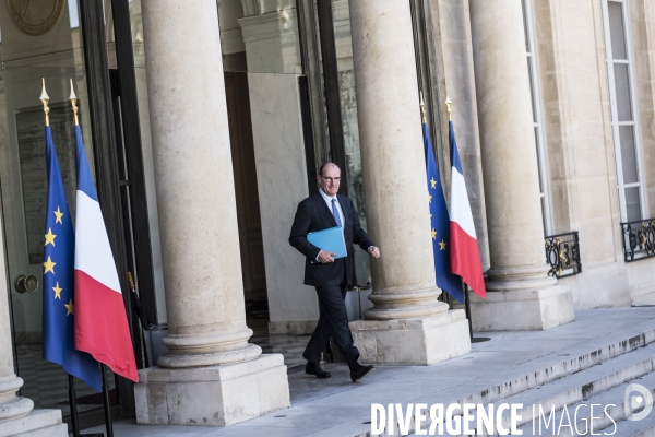 Premier conseil des ministres du gouvernement Castex