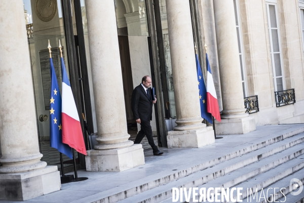 Premier conseil des ministres du gouvernement Castex