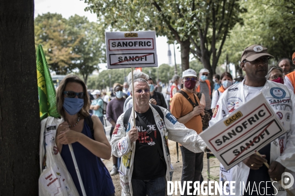 Manifestation des salariés de Nokia Lannion