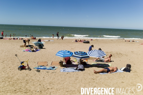 Illustration plages à Villers sur Mer