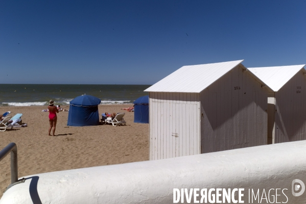 Illustration plages à Villers sur Mer