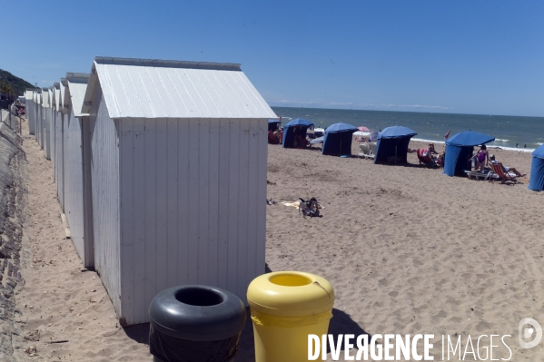 Illustration plages à Villers sur Mer