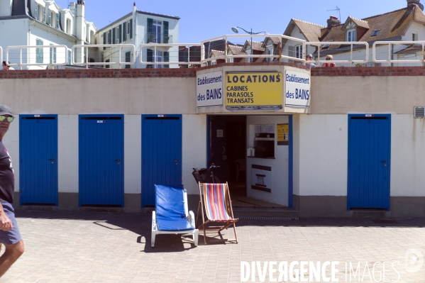 Illustration plages à Villers sur Mer