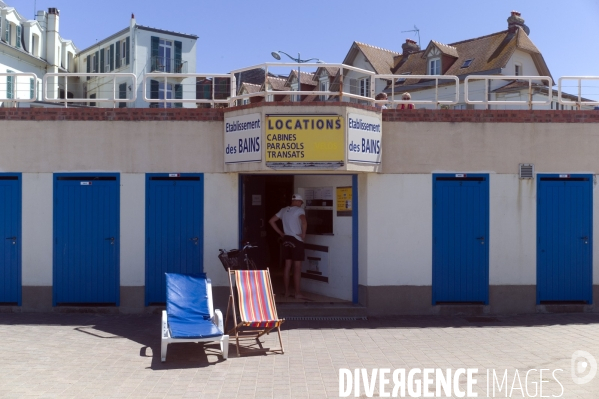 Illustration plages à Villers sur Mer