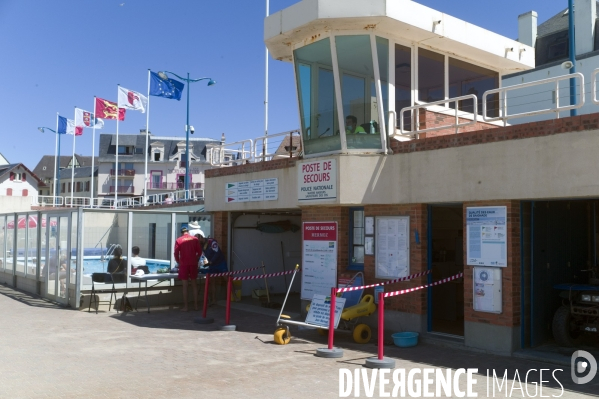 Illustration plages à Villers sur Mer