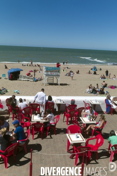 Illustration plages à Villers sur Mer