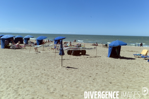 Illustration plages à Villers sur Mer